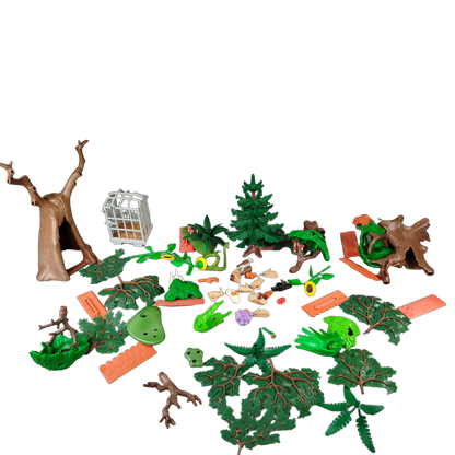 Playmobil Bundle Wald & Natur großes Set Tiere & Waldkulisse
