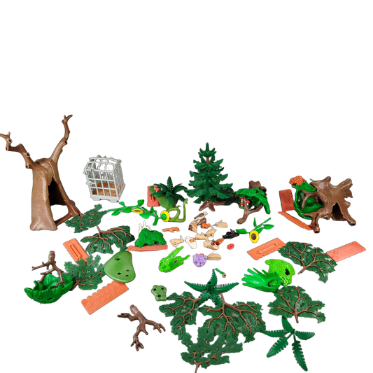 Playmobil Bundle Wald & Natur großes Set Tiere & Waldkulisse