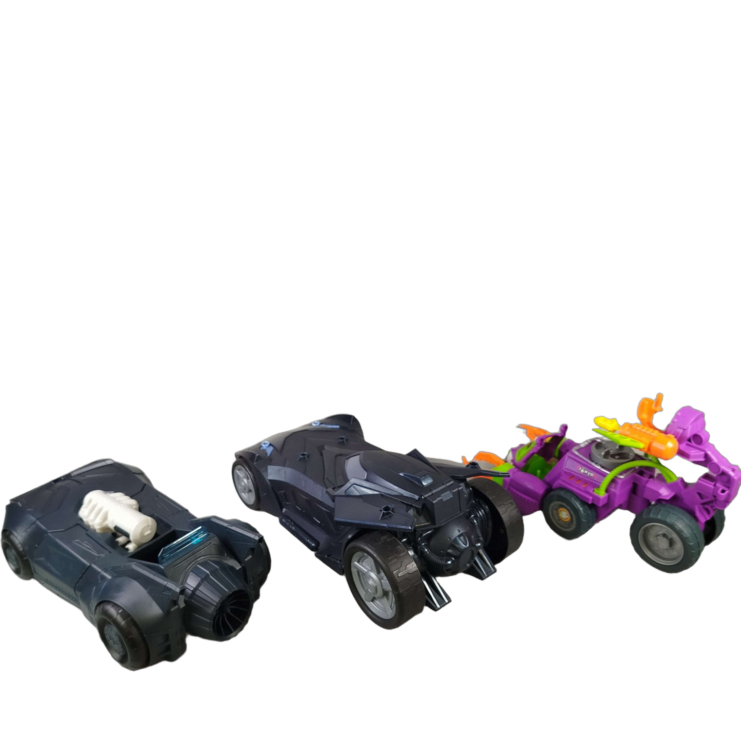 Bundle Batman Set von 8 Actionfiguren & Batmobile Fahrzeuge
