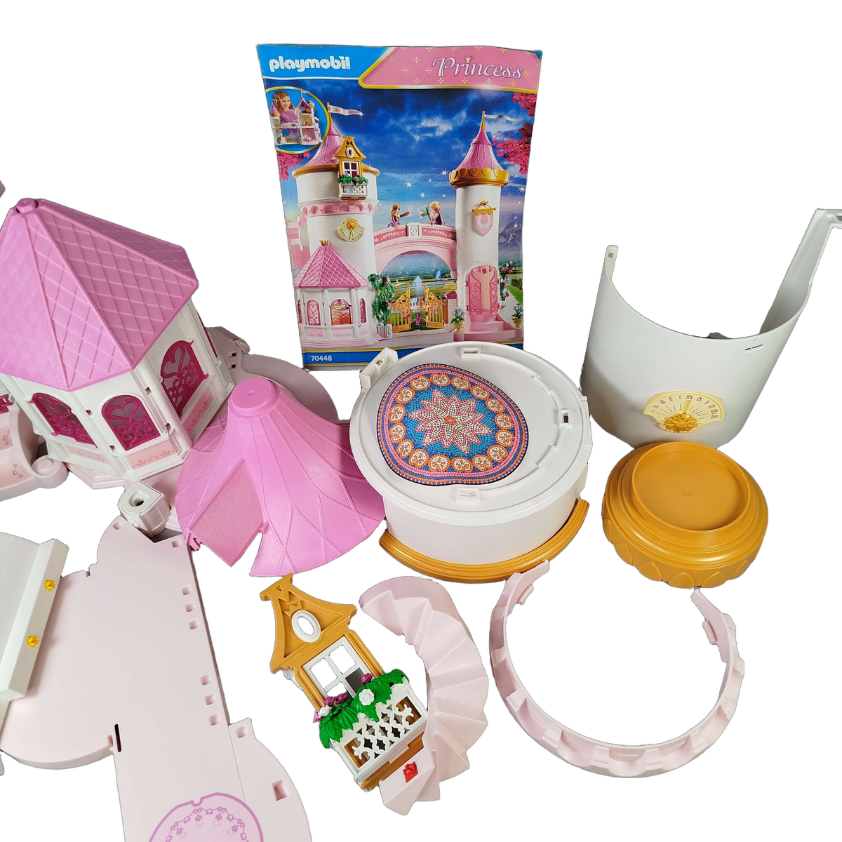 Playmobil Bundle Princess & Spirit 70448 70398 Set von 2 Schloss