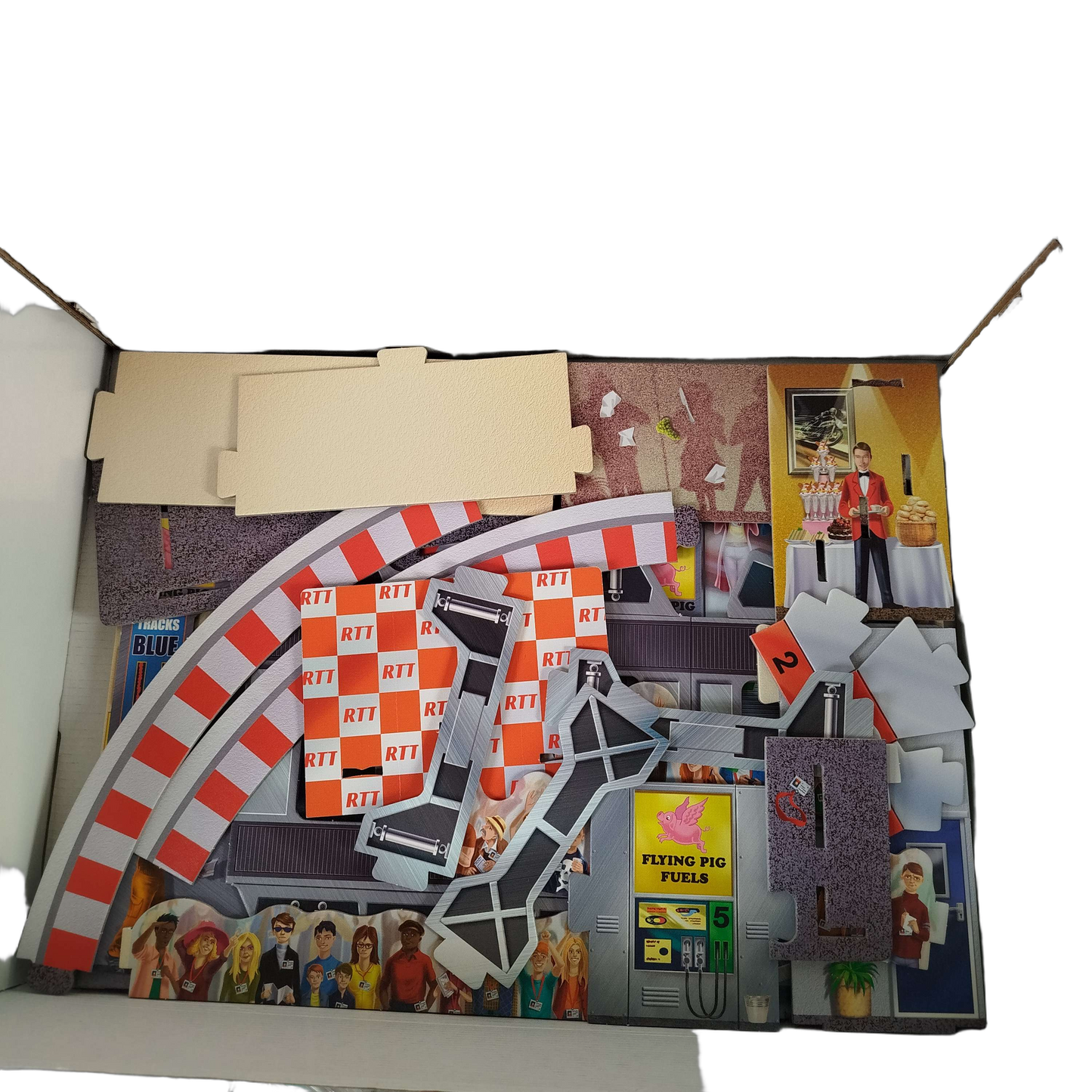 Ravensburger tiptoi Spielwelt Autorennen 00 701 3 Lernspiel