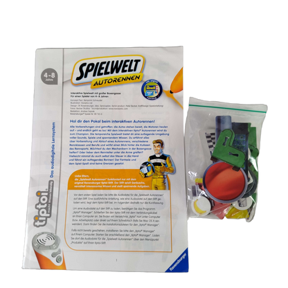 Ravensburger tiptoi Spielwelt Autorennen 00 701 3 Lernspiel