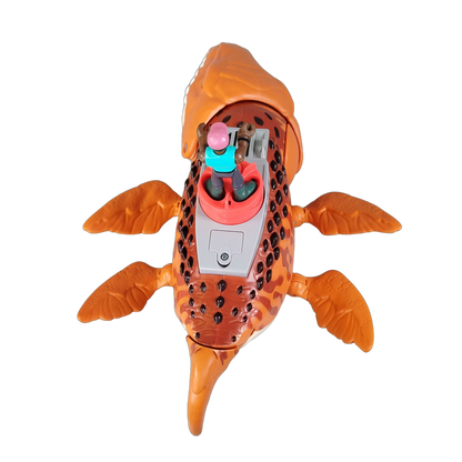 Fisher-Price Imaginext Jurassic World Mosasaurus & Kenji Figuren