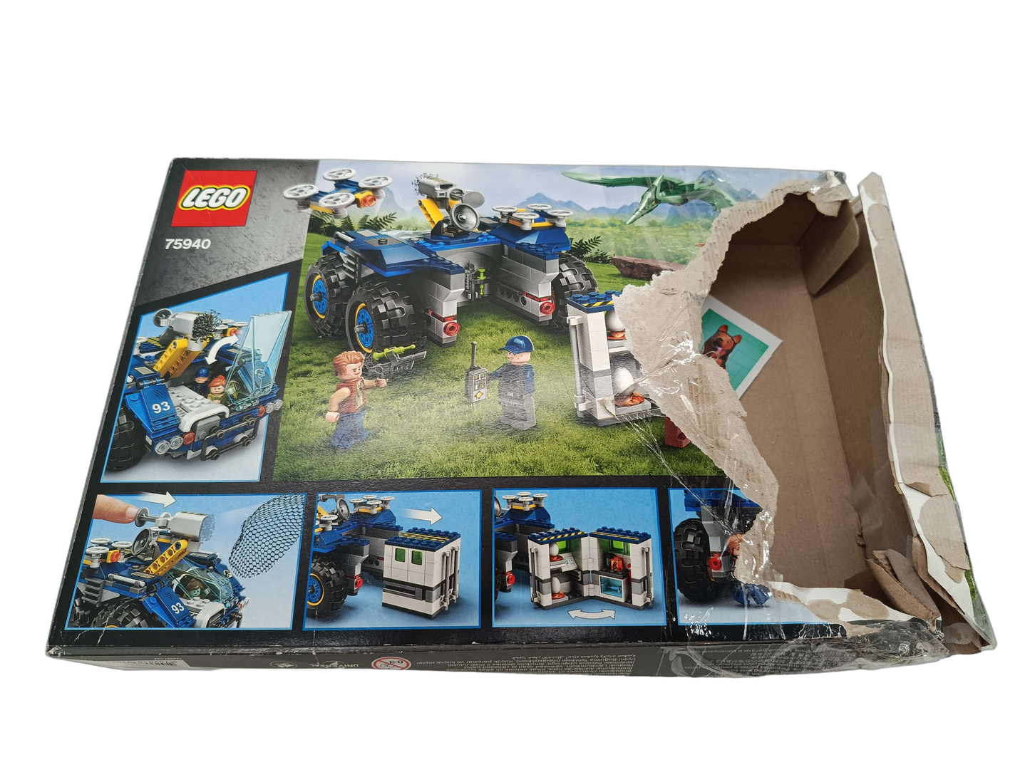 LEGO Jurassic World Ausbruch von Gallimimus & Pteranodon 75940 Bauset