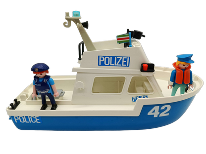 Playmobil 3539-A Polizeiboot mit Zubehör