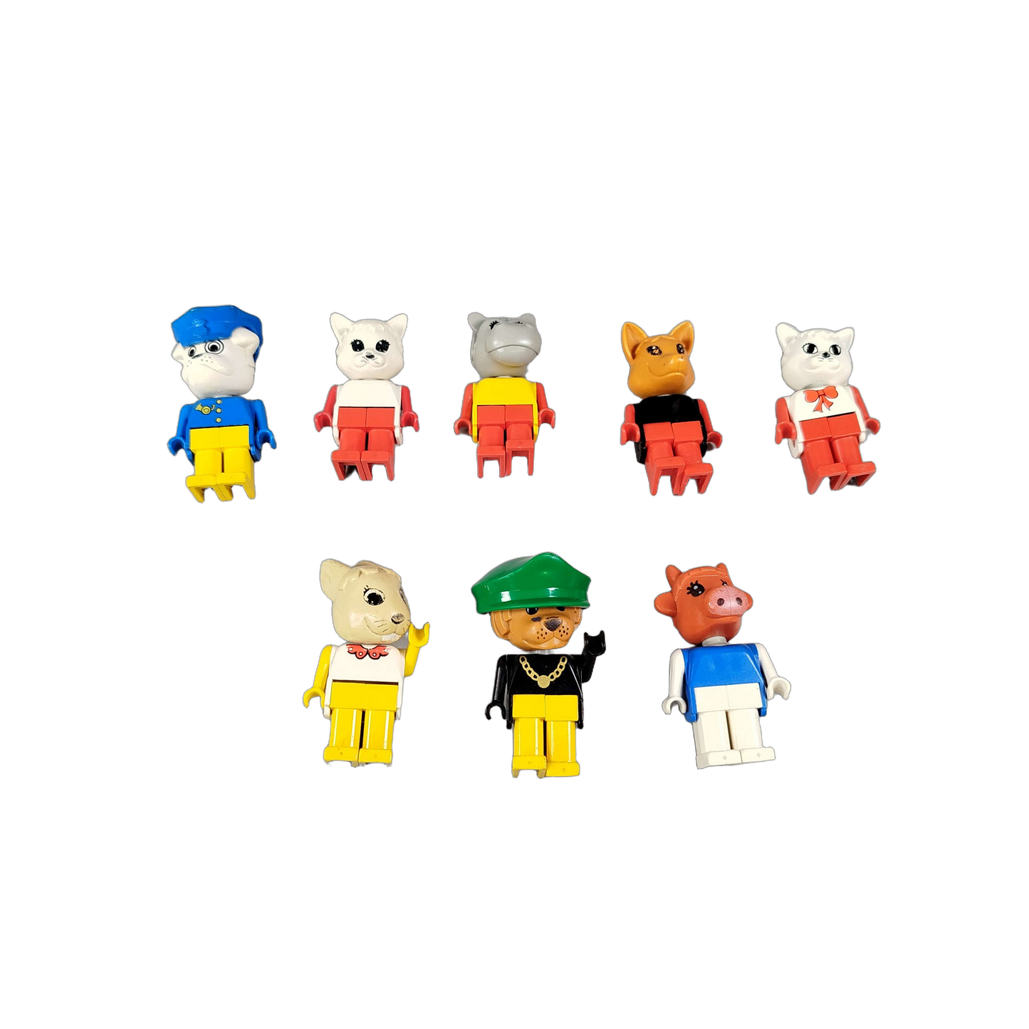 LEGO Bundle Duplo Tiere 8x Tierfiguren