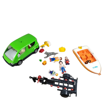 Playmobil 4144 Van mit Bootsanhänger