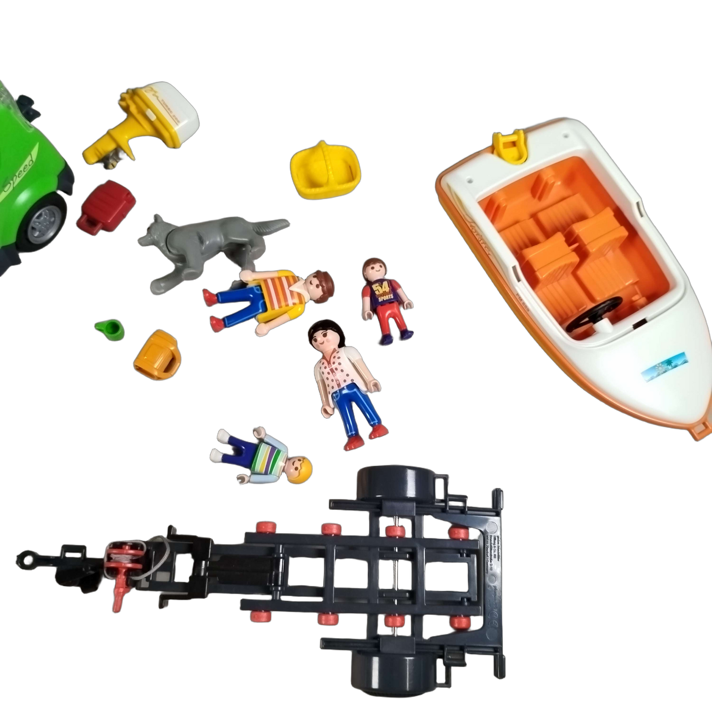 Playmobil 4144 Van mit Bootsanhänger