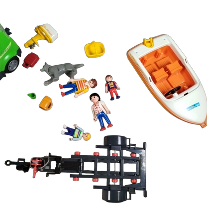 Playmobil 4144 Van mit Bootsanhänger