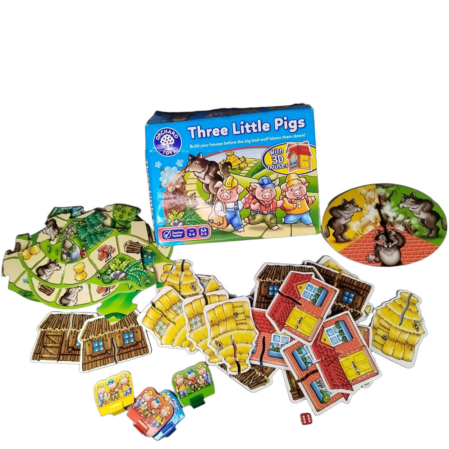 Orchard Toys Three Little Pigs Spiel