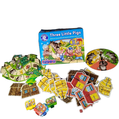 Orchard Toys Three Little Pigs Spiel