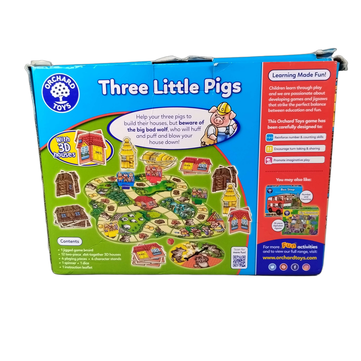 Orchard Toys Three Little Pigs Spiel