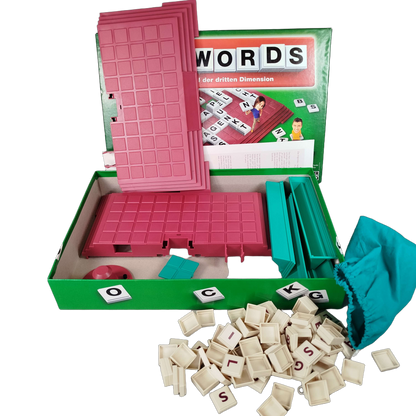 Parker Topwords Brettspiel – Wortspiel 3D
