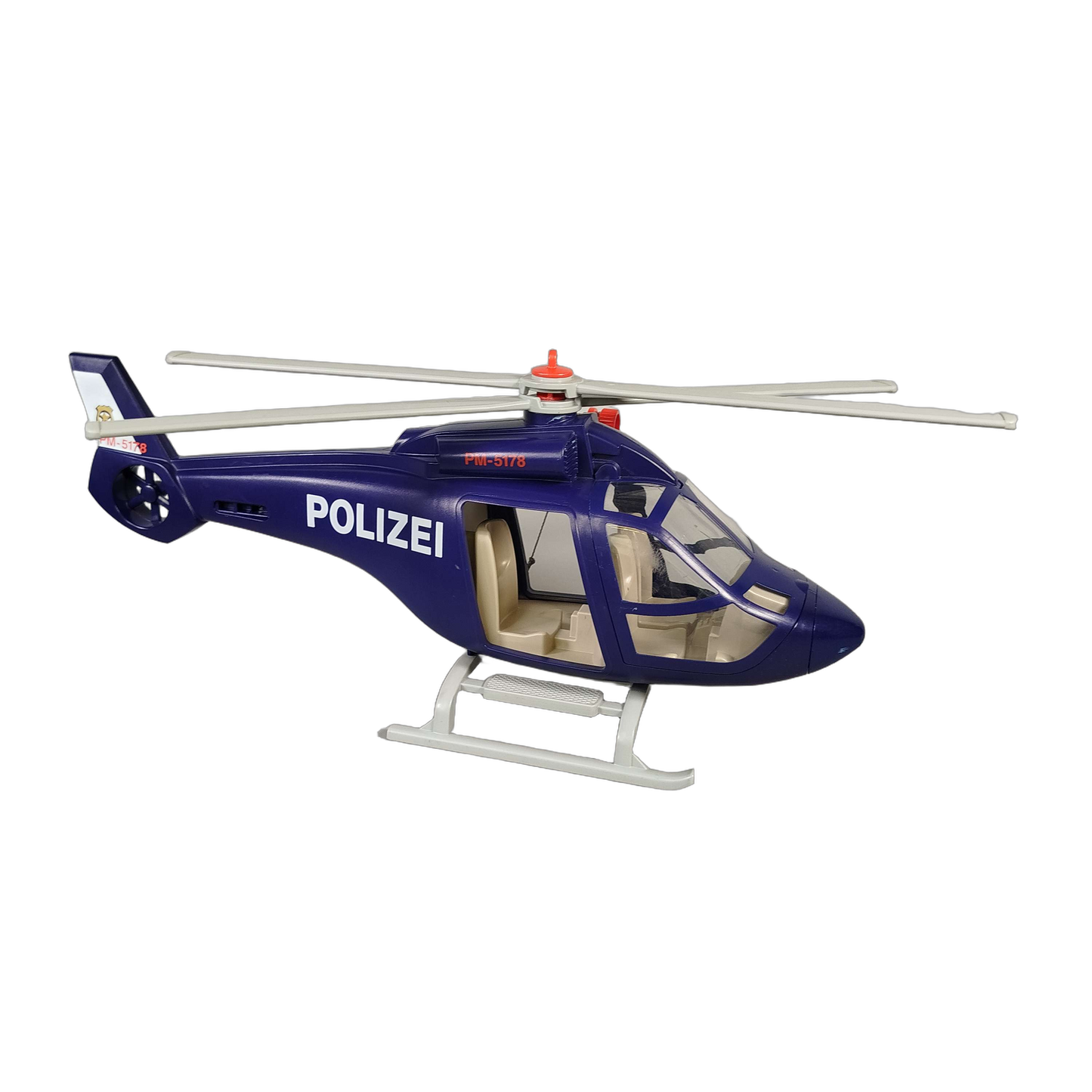 Playmobil Bundle Polizei Set Helikopter, Boot & Figuren