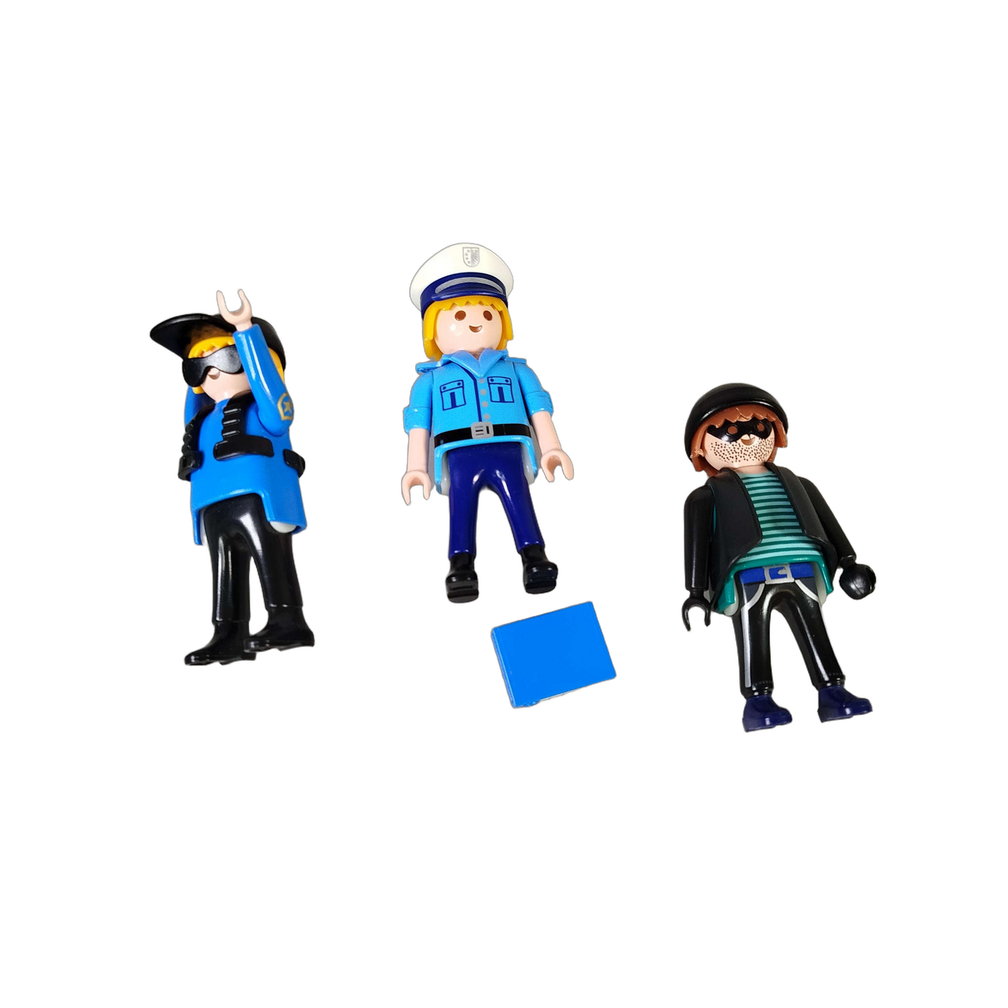 Playmobil Bundle Polizei Set Helikopter, Boot & Figuren