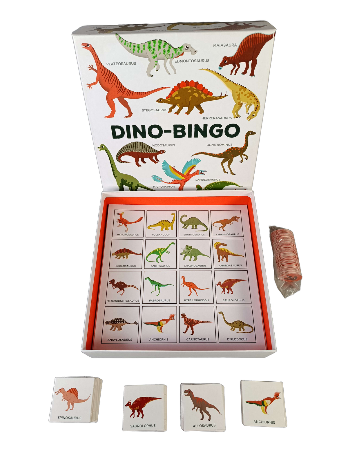 Laurence King Dino-Bingo Brettspiel