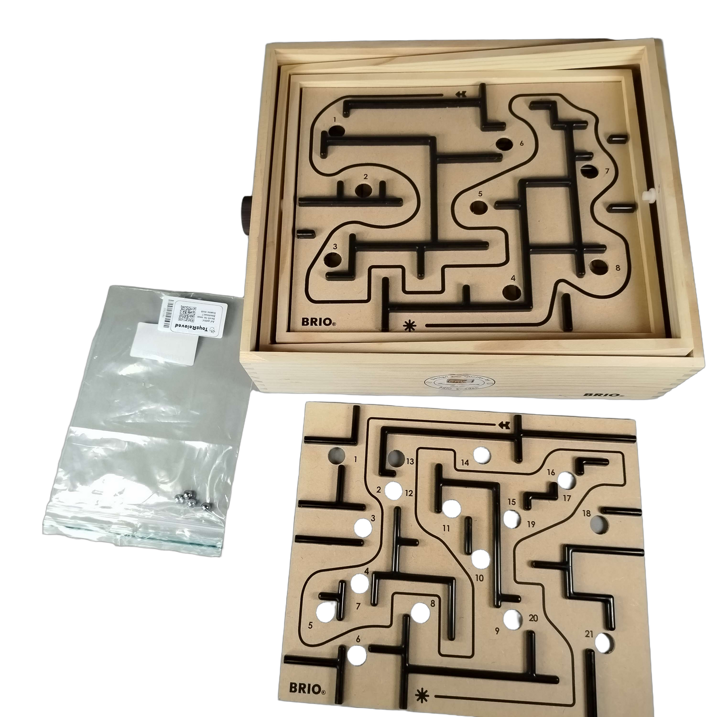 BRIO Labyrinth Game 34000 Denkspiel aus Holz