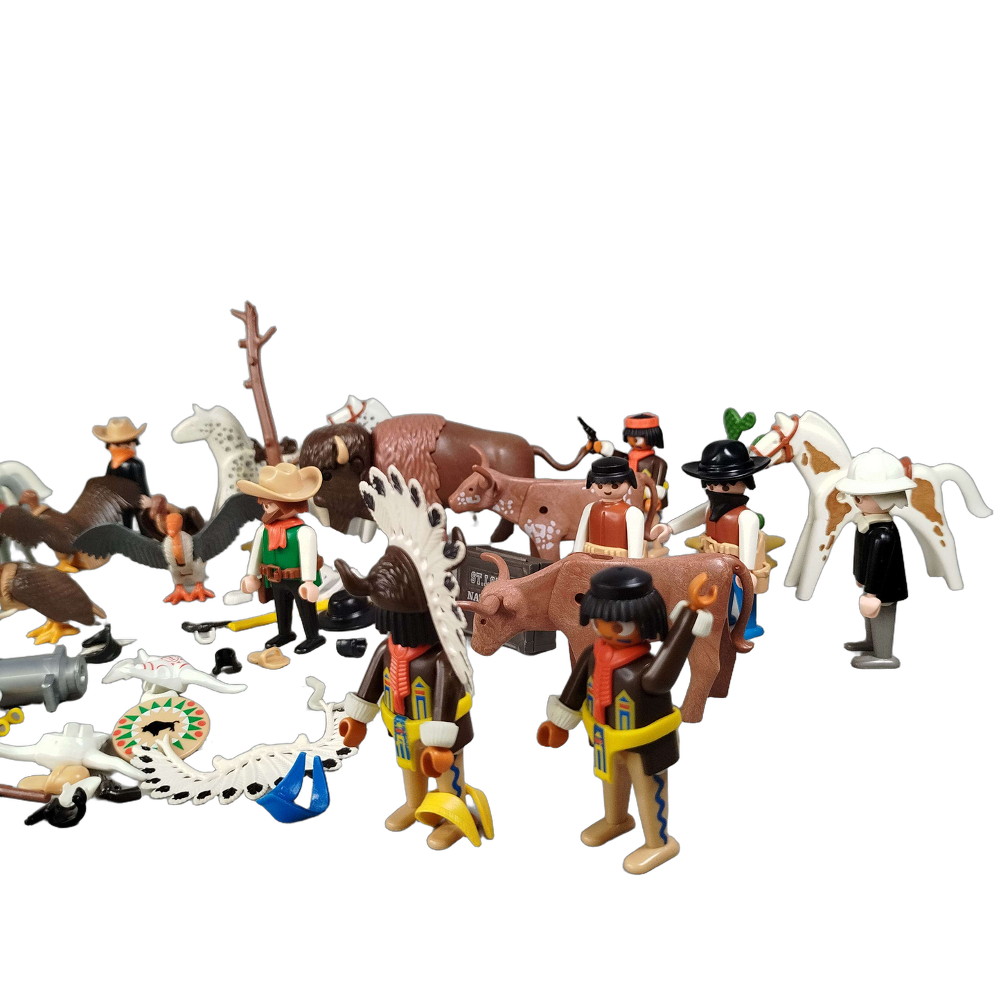 Playmobil Bundle Western Figuren & Tiere
