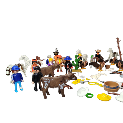 Playmobil Bundle Western Figuren & Tiere