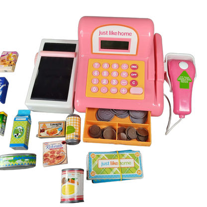 Just Like Home Bundle Kaufmannskasse mit Scanner & Zubehör