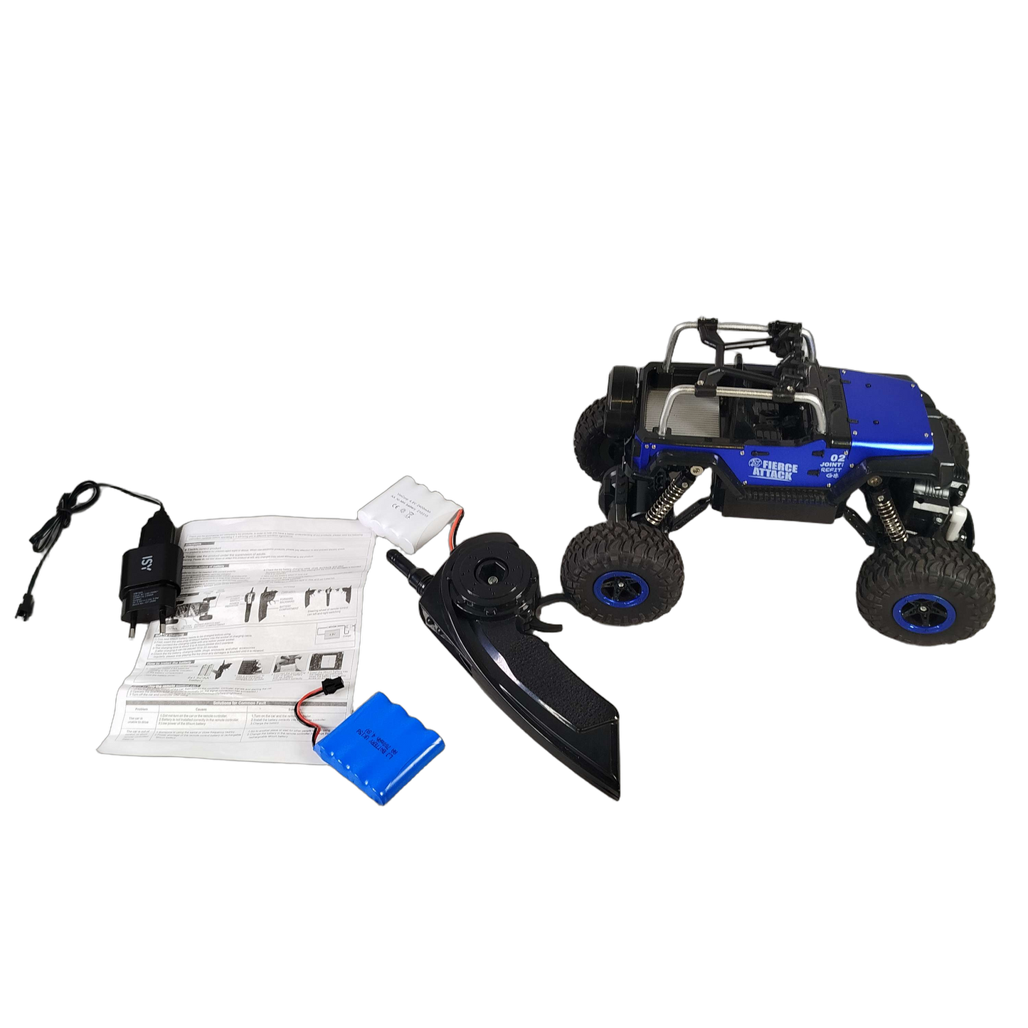 Alloy Monster Mad Force XXL Fierce Attack RC Auto Offroad, ab 6 Jahre