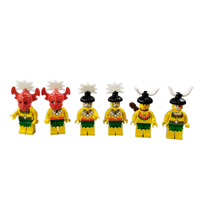 LEGO Bundle Islanders 6x Minifiguren ab 6 7 8 Jahre