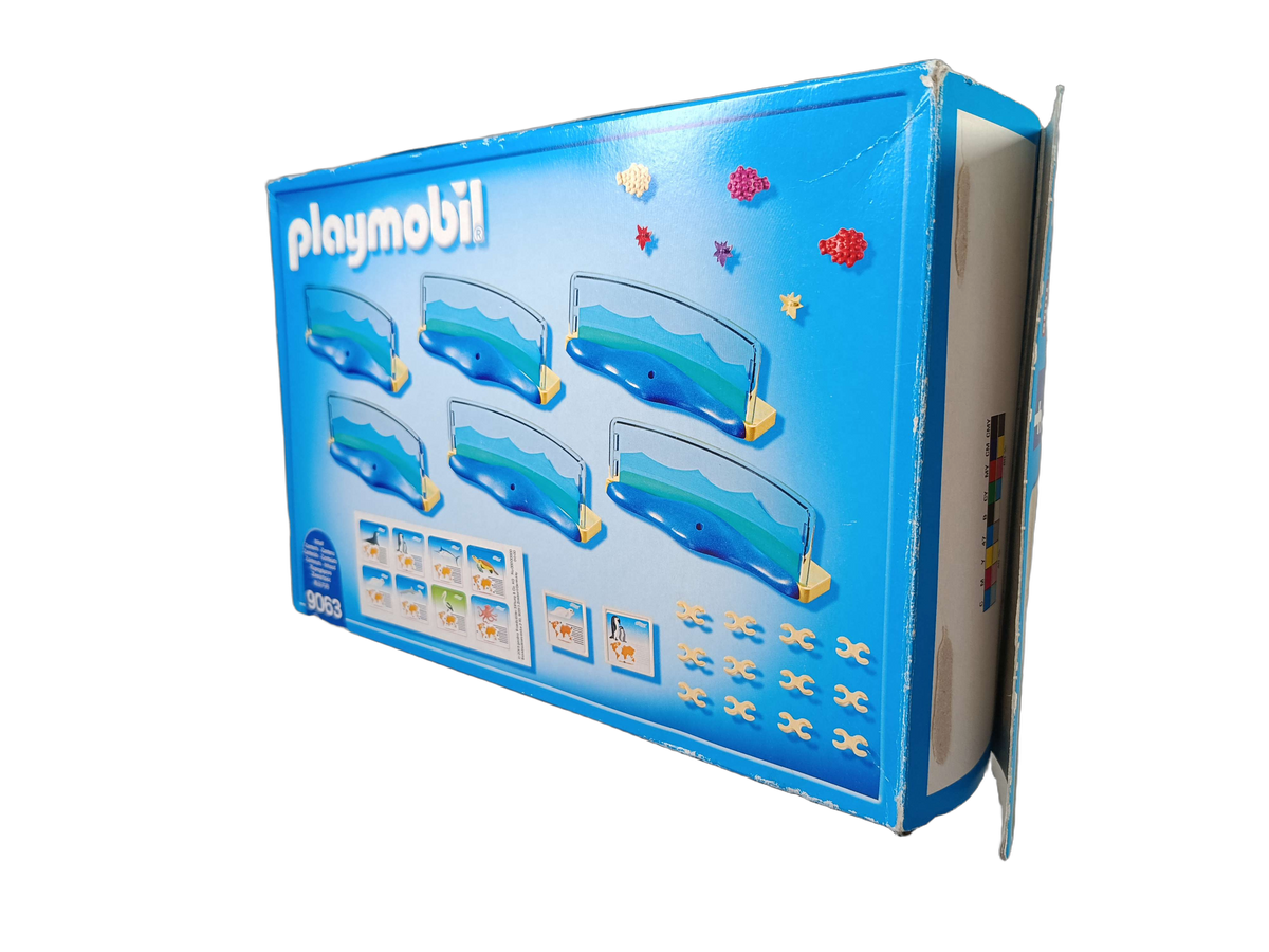 Playmobil Bundle Meerestiere 9063 5555 Set von 2 Figuren & Kiosk