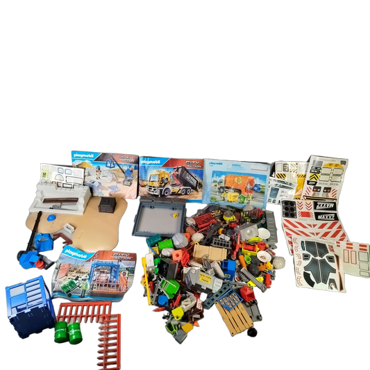 Playmobil Bundle City Action Baustelle 70200 70773 70816 70446