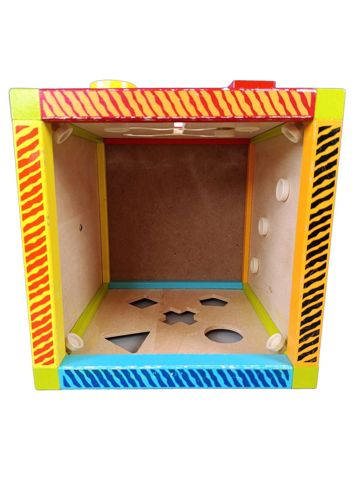 Eichhorn Activity Motorik-Würfel Lernspielzeug Holz Montessori