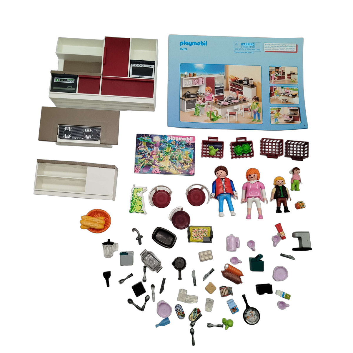Playmobil Große Familienküche 9269 Spielset Küche & Rollenspiel