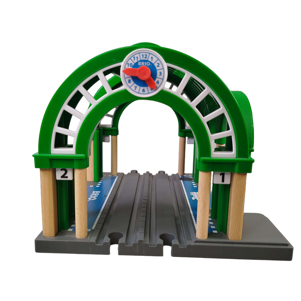 BRIO Hauptbahnhof 33649 Holzeisenbahn Spielset