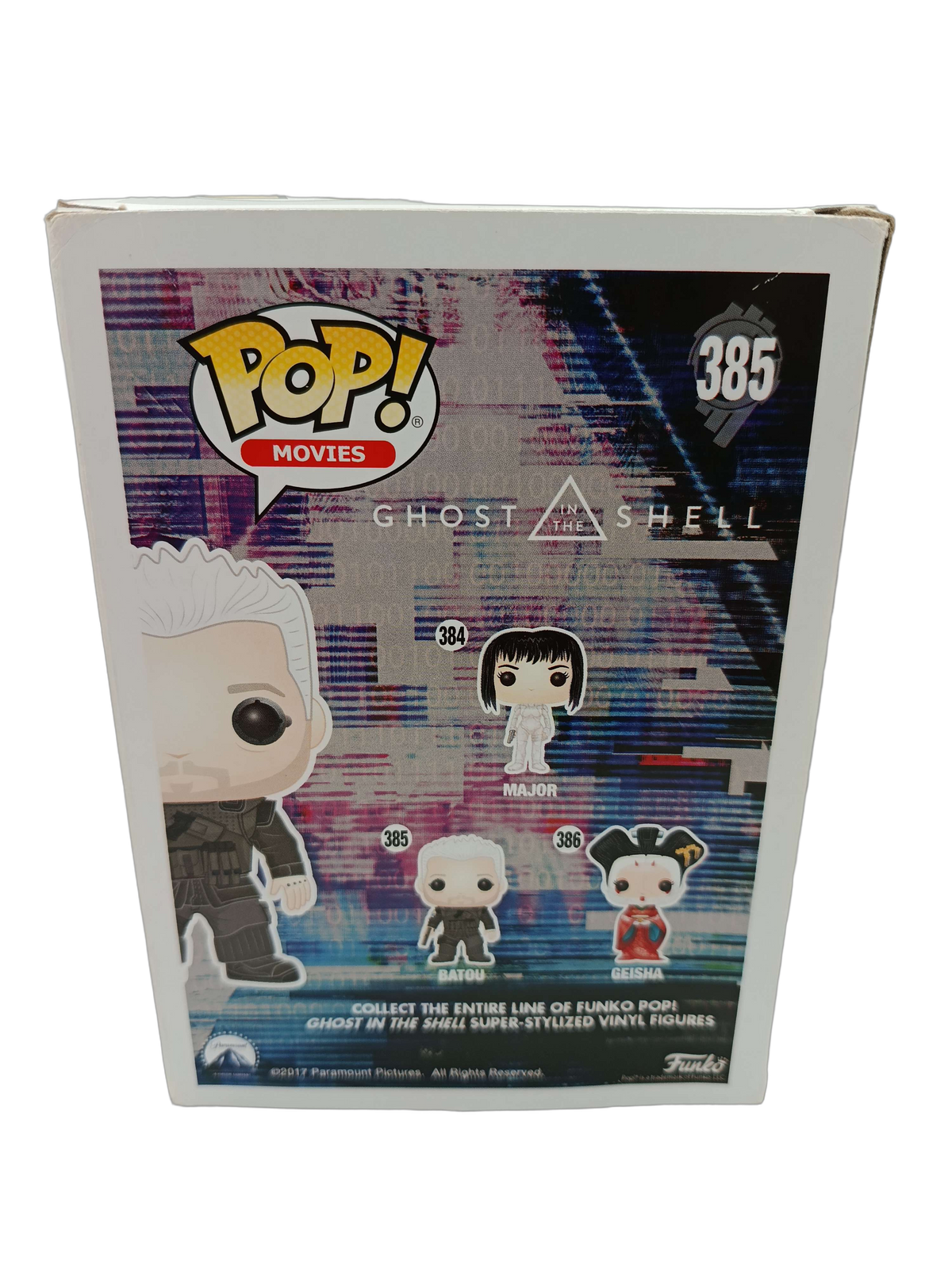 Funko Pop! Ghost in the Shell Batou 385 Vinylfigur, neuwertig