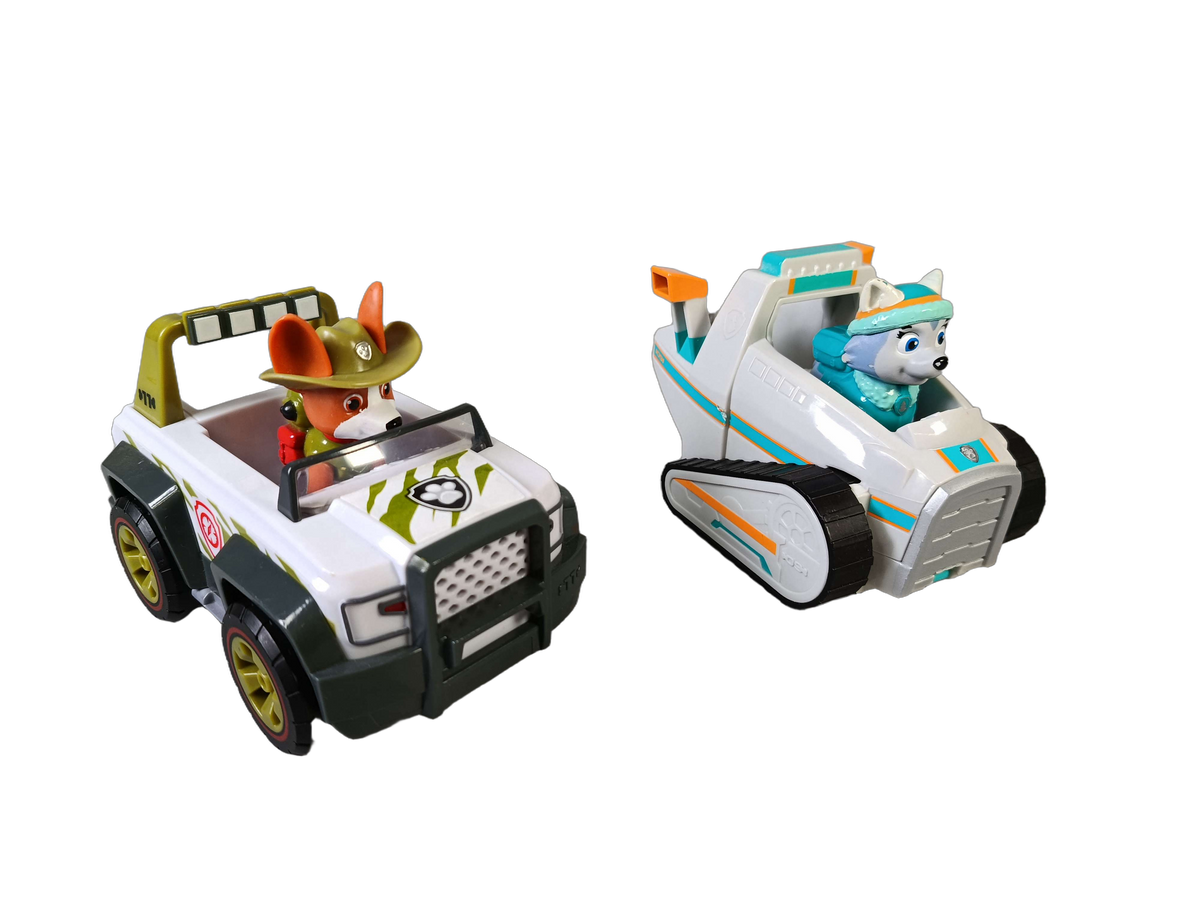 Spin Master Bundle Paw Patrol Set von 4 Fahrzeuge & Figuren