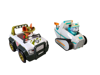 Spin Master Bundle Paw Patrol Set von 4 Fahrzeuge & Figuren