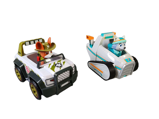 Spin Master Bundle Paw Patrol Set von 4 Fahrzeuge & Figuren