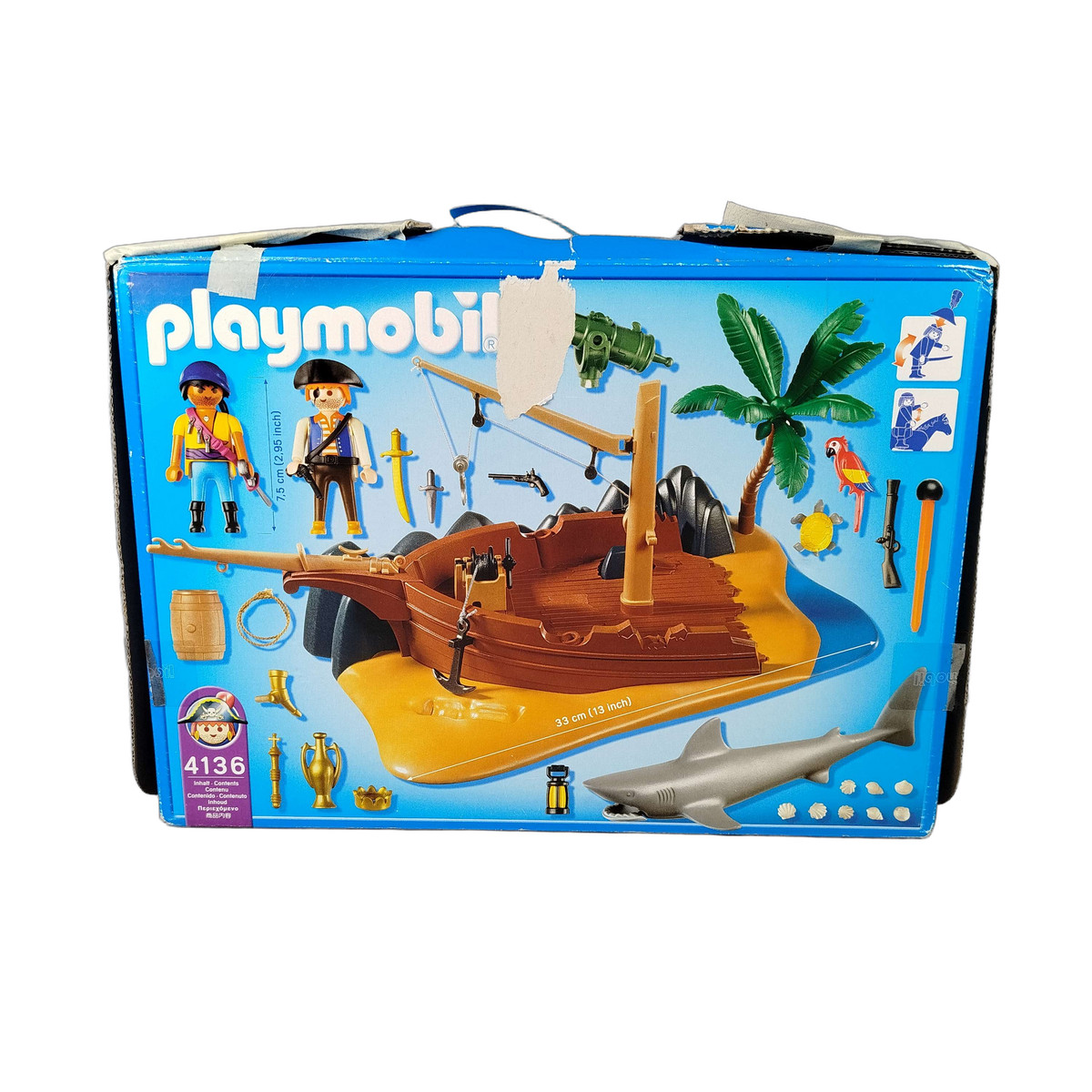 Playmobil Bundle Set von 2 Pirateninsel & Riesenkrake 4136 4291