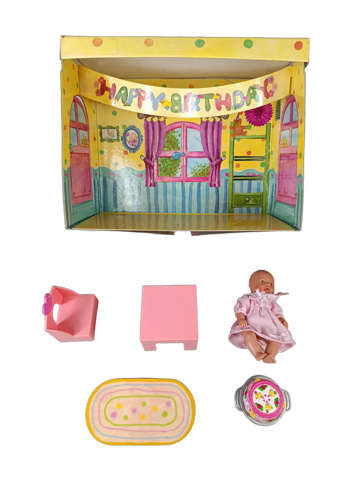 Zapf Creation Bundle BABY born Miniworld Set von 2 Puppen & Zubehör
