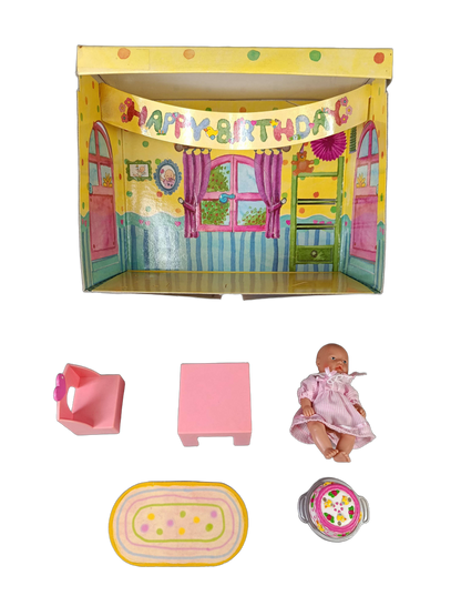 Zapf Creation Bundle BABY born Miniworld Set von 2 Puppen & Zubehör