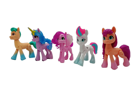 Hasbro Bundle My Little Pony Sunny Izzy Pipp Zipp Set von 5 Figuren