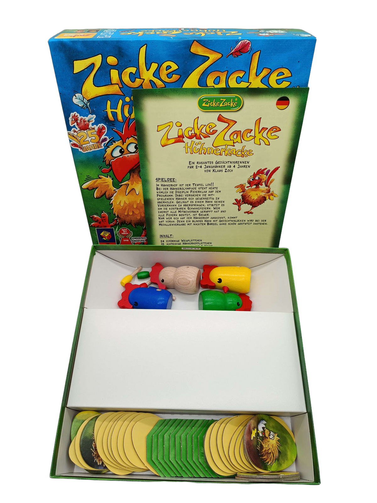 Zoch Zicke Zacke Hühnerkacke Brettspiel & Merkspiel