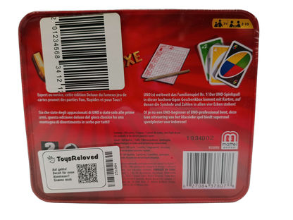 Mattel UNO Deluxe Kartenspiel, Neu