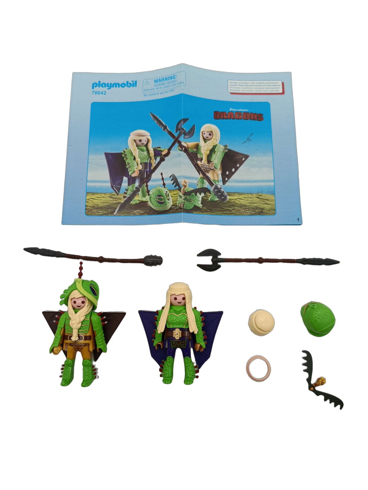 Playmobil Bundle Dragons 70040 70042 70045 Set von 3 Figuren