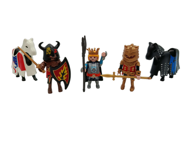 Playmobil Bundle Ritter Magischer Stein großes Set Figuren & Katapult