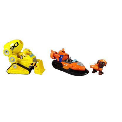 Spin Master Bundle PAW Patrol Set von 4 Monstertruck & Speedboot