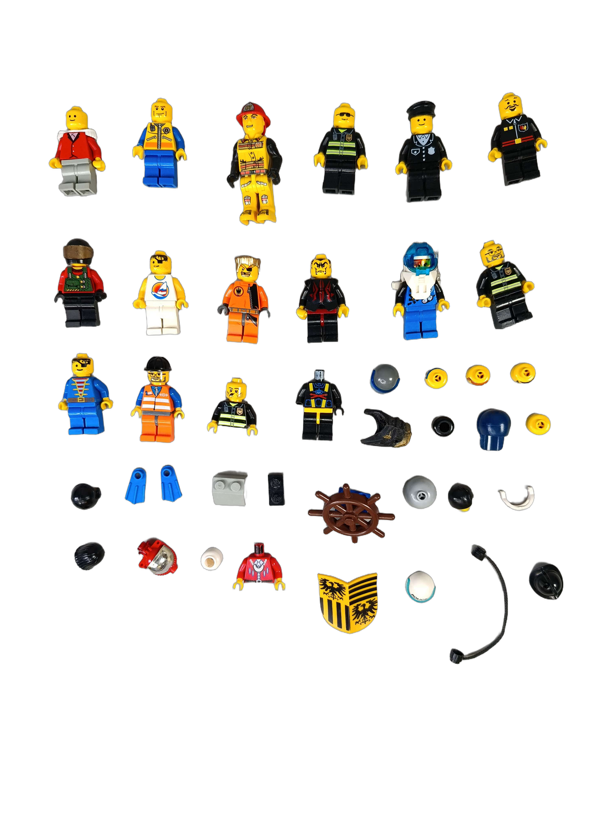 Konvolut LEGO ca. 2,2 kg Klemmbausteine & Minifiguren, ab 3 4 5 Jahre