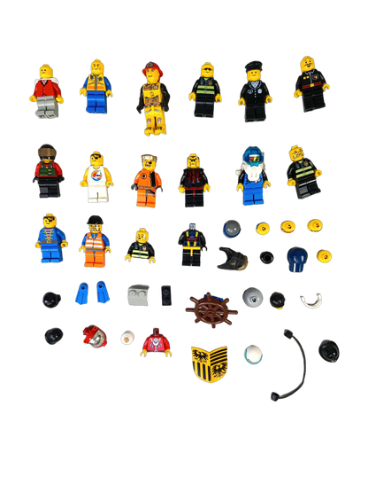 Konvolut LEGO ca. 2,2 kg Klemmbausteine & Minifiguren, ab 3 4 5 Jahre