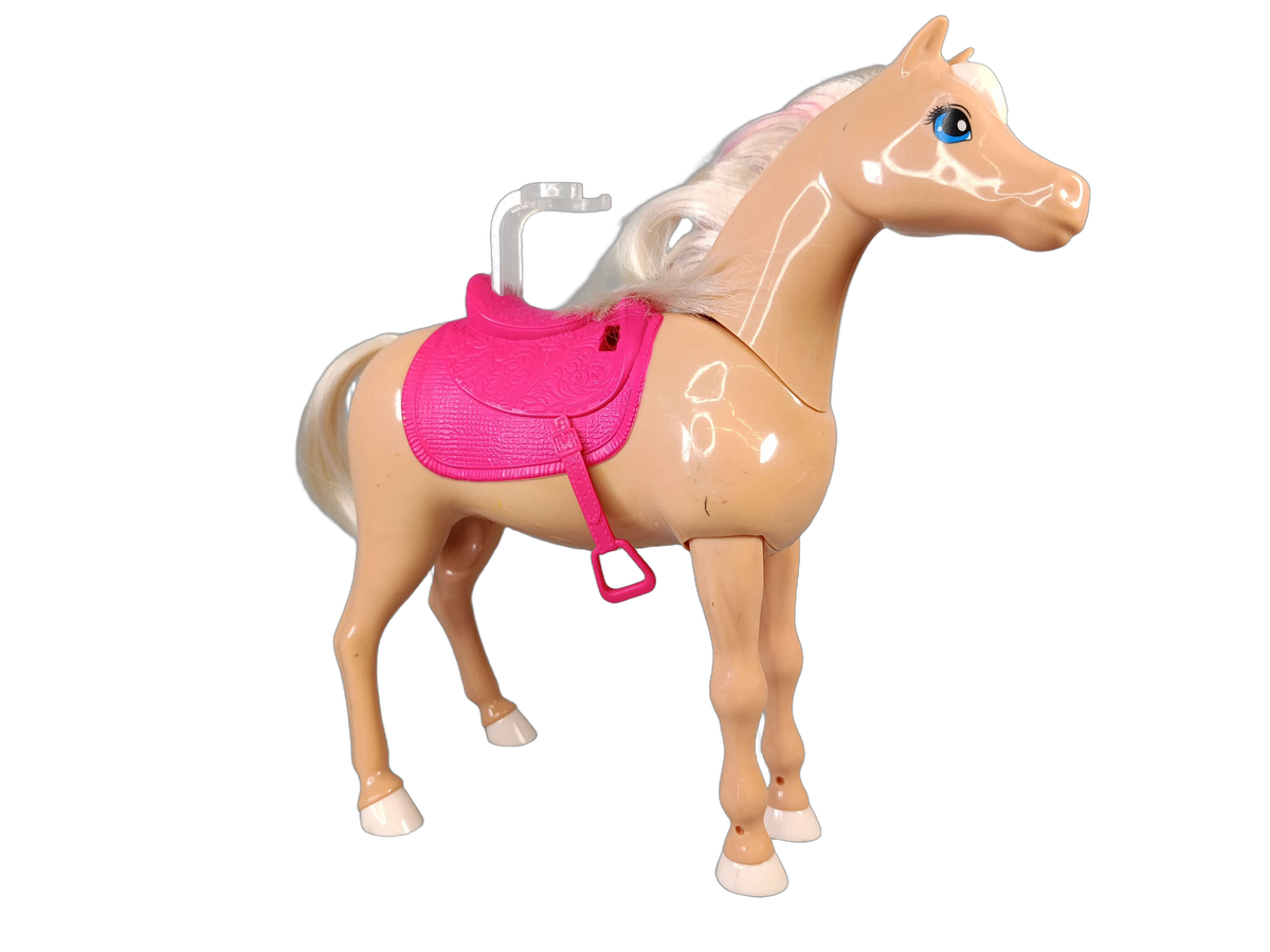 Mattel Bundle Reitpferd für Modepuppen großes Set Sound & Bewegung