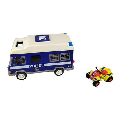Playmobil Bundle Polizei 3166 4425 Set von 2 Auto & Quad