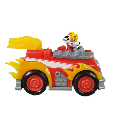 Spin Master PAW Patrol Mighty Pups Super Paws Marshall Deluxe Fahrzeug