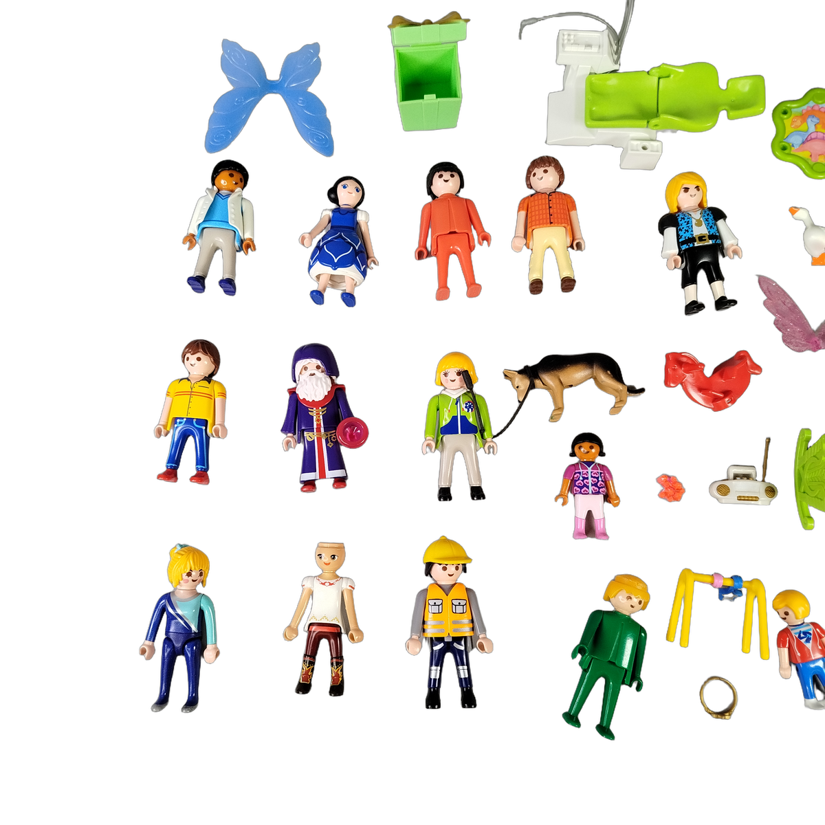 Playmobil Bundle Tiere großes Set Figuren, Hund, Gans & Zubehör